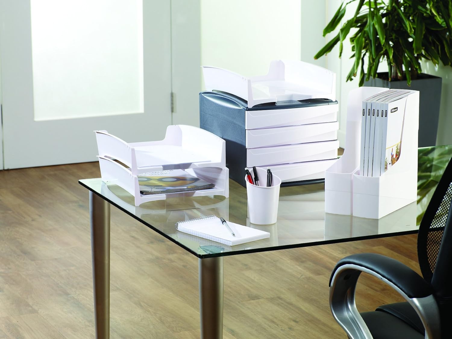 Très joli Pot à crayons Blanc – Image 4