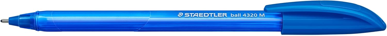 Lot de 10 Stylos-Bille Triangulaires Bleu 1 mm – Image 3
