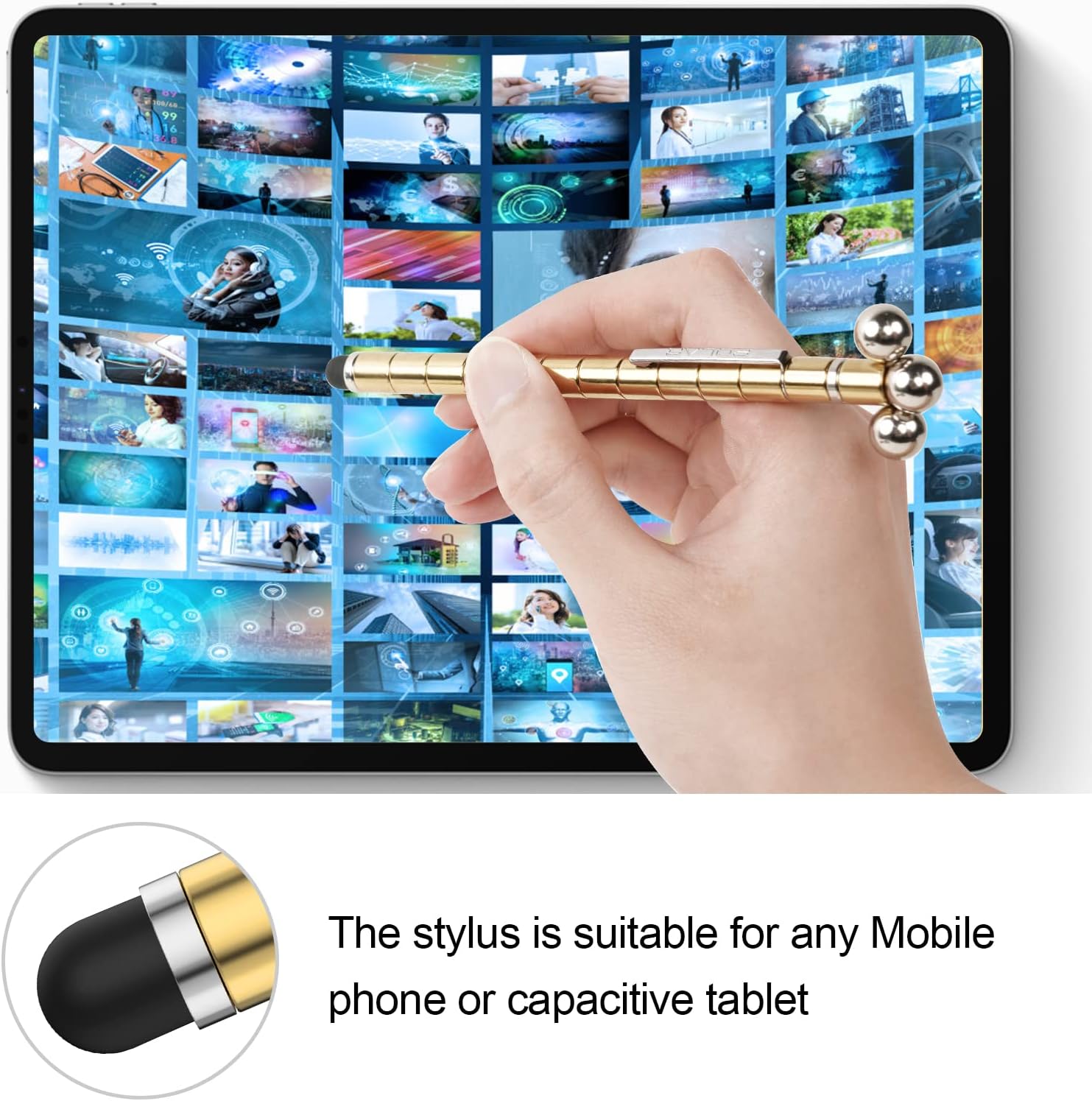 Stylo Magnétique en Or - Cadeau Drôle et Créatif – Image 6