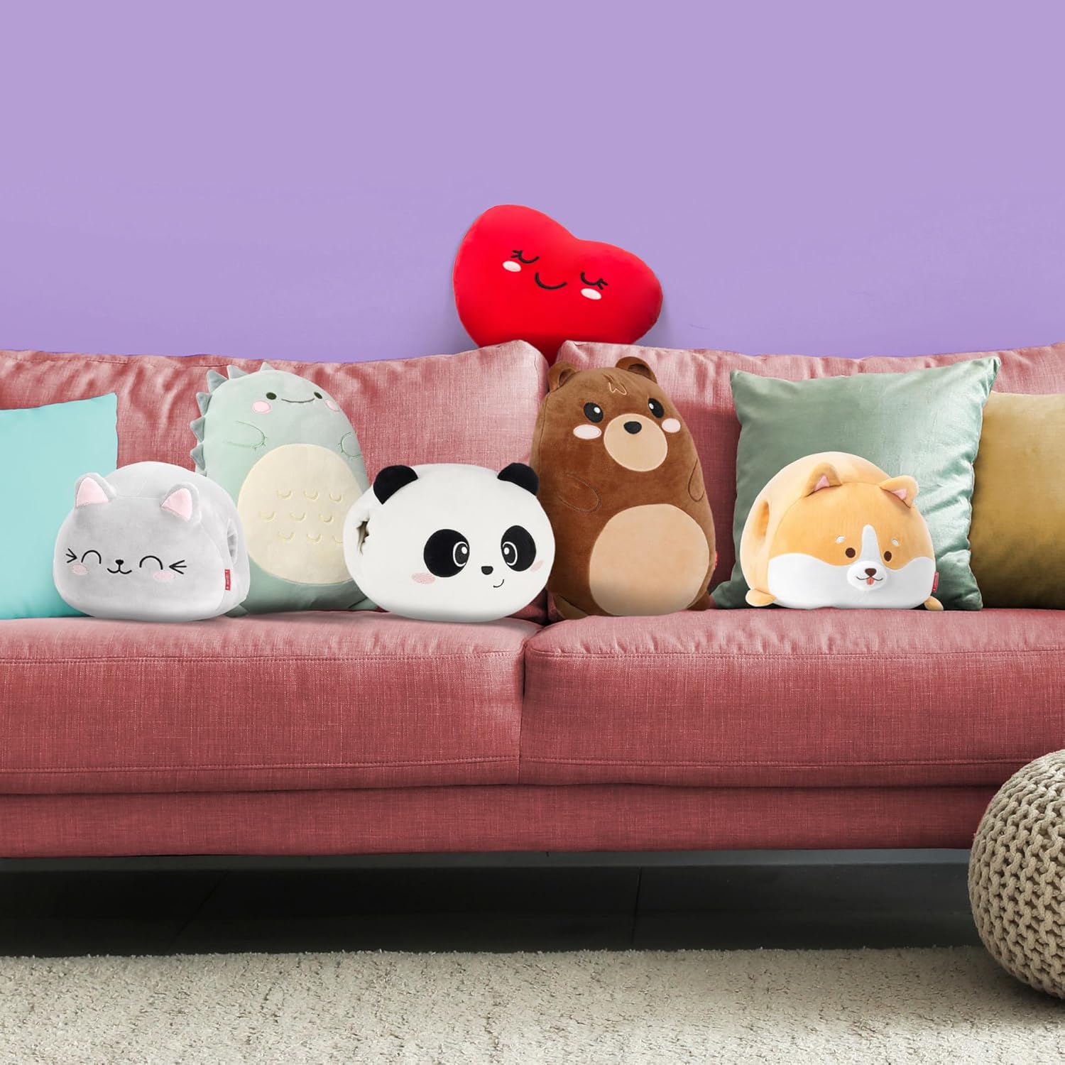 Coussin Panda Chauffe-Mains Super Soft 34x26 cm – Image 2