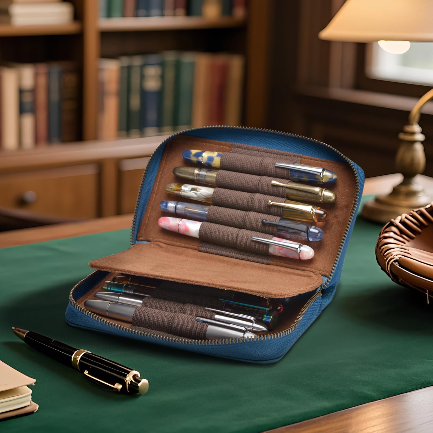 Étui en Cuir pour Stylo Plume - 10 Fentes – Image 7