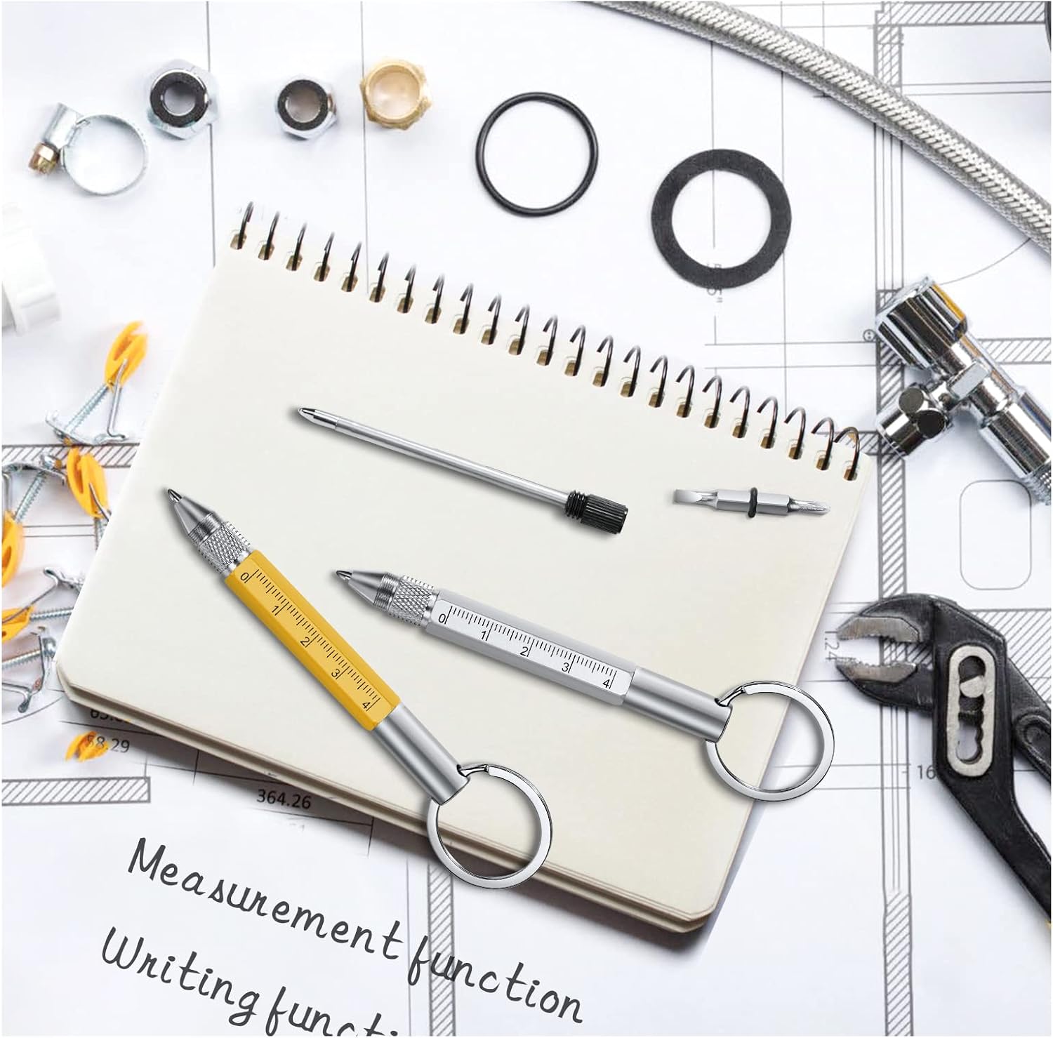 Stylo Multifonction 6 en 1 - Cadeau Homme Insolite – Image 7