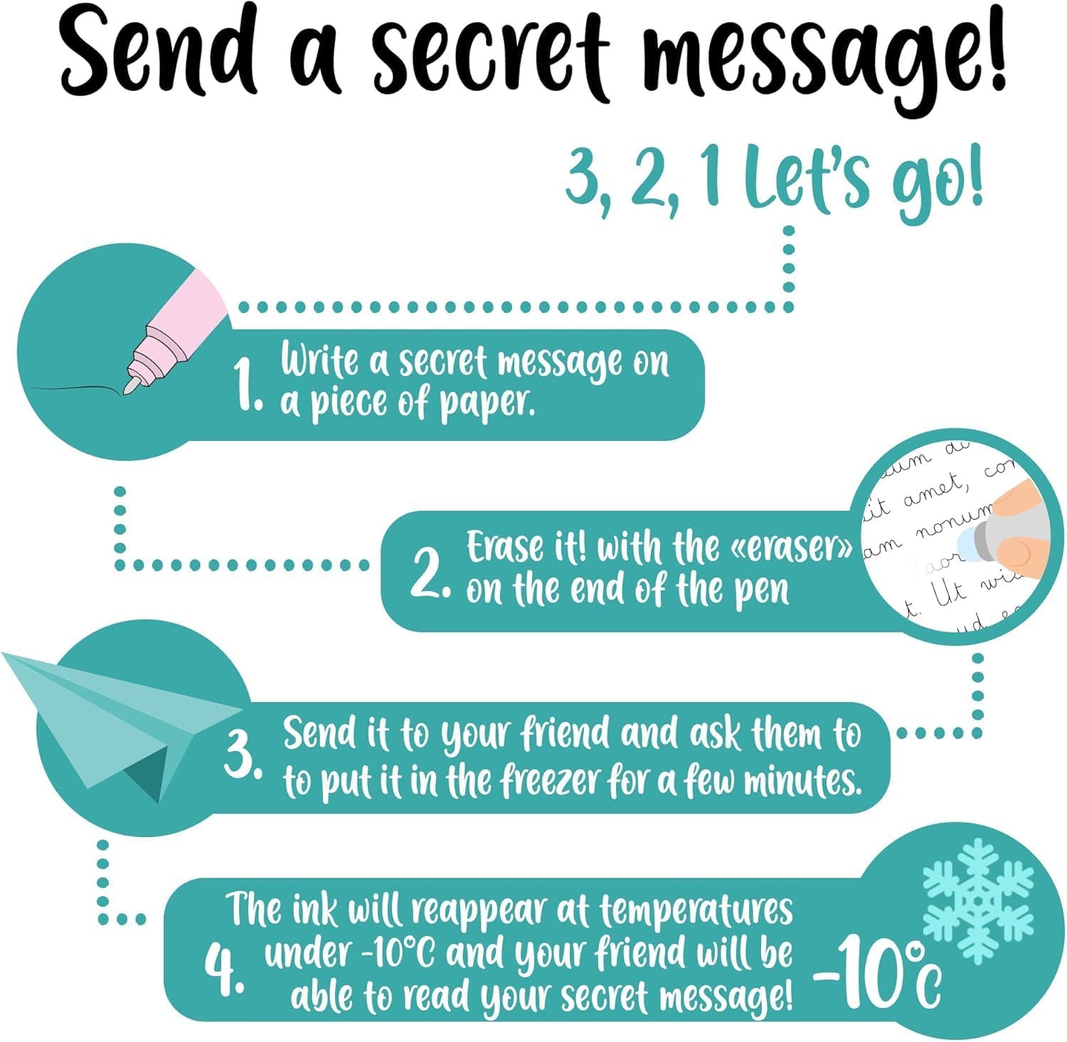 Stylos Legami Gel Effaçables + Trousse Panda – Image 6