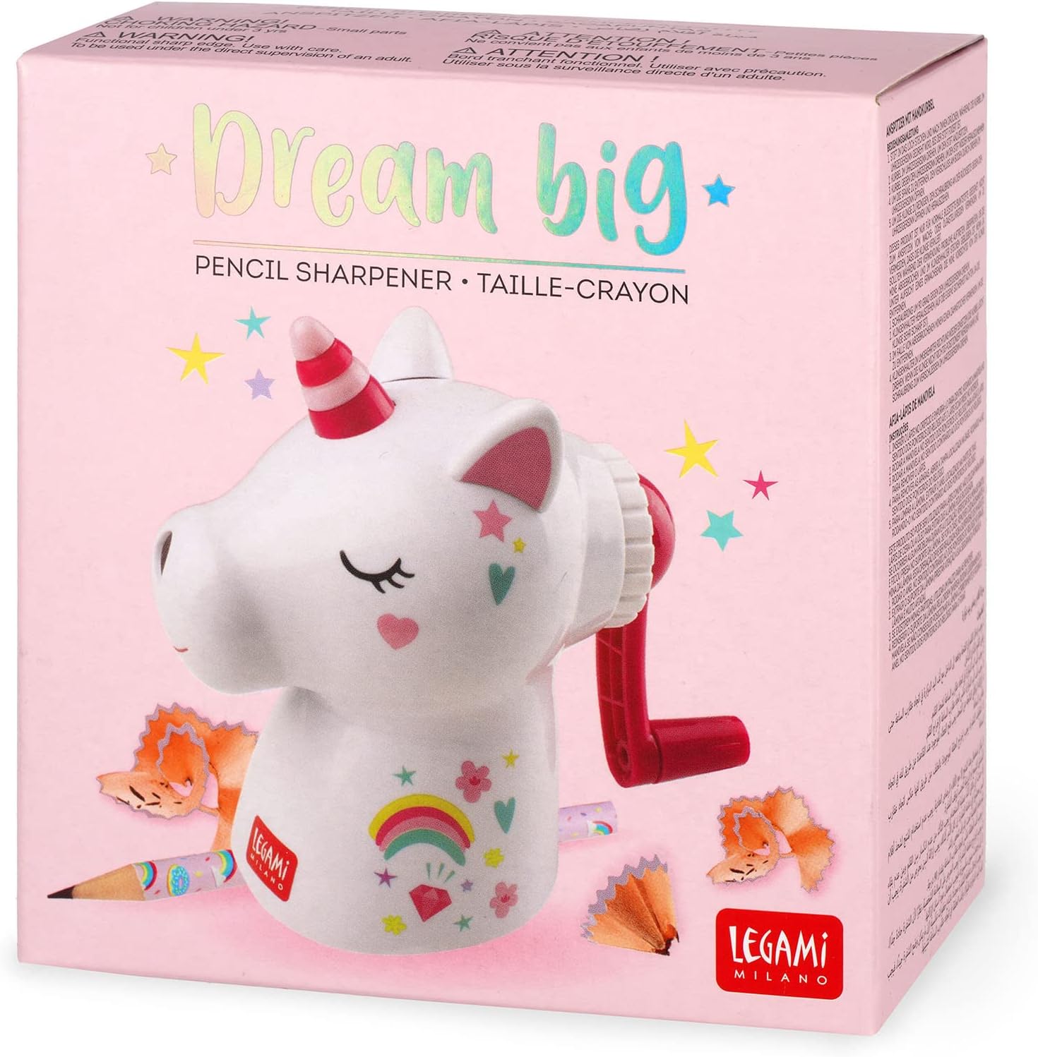 Taille Crayon Licorne Legami avec Étui 6x10 cm – Image 6