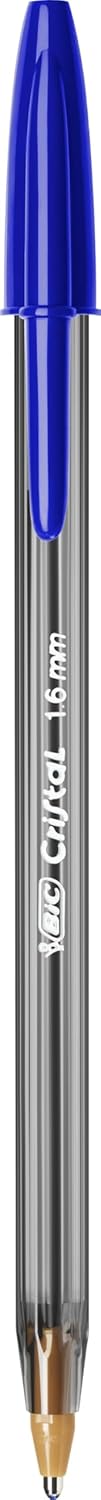 Stylo à bille BIC Cristal Large 1,6 mm Bleu – Image 2