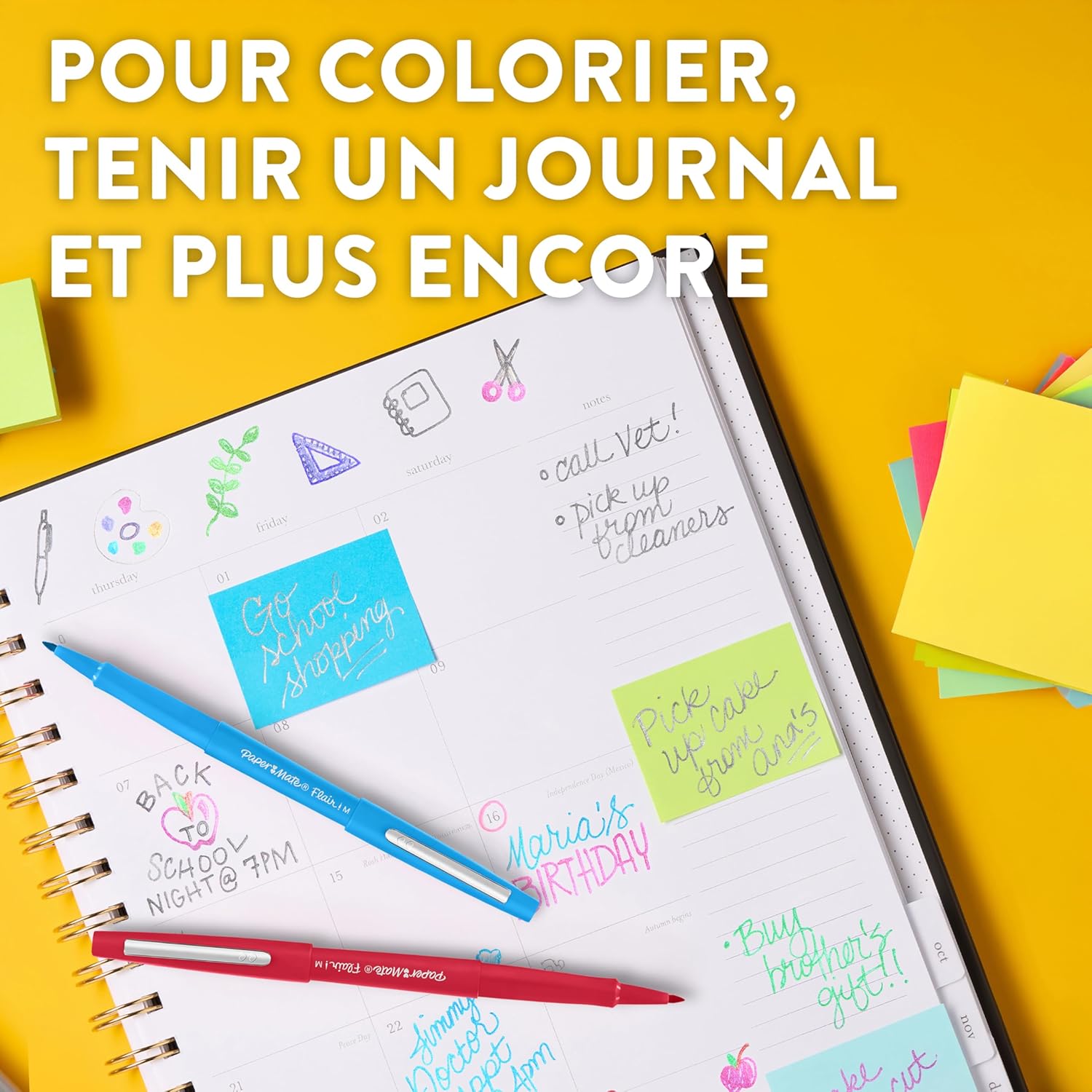 Lot de 16 Feutres Paper Mate Tropical – Image 6