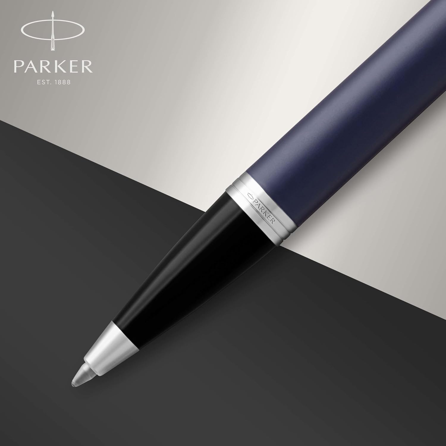 Parker IM Stylo Bille Mat Bleu - Coffret Cadeau – Image 4