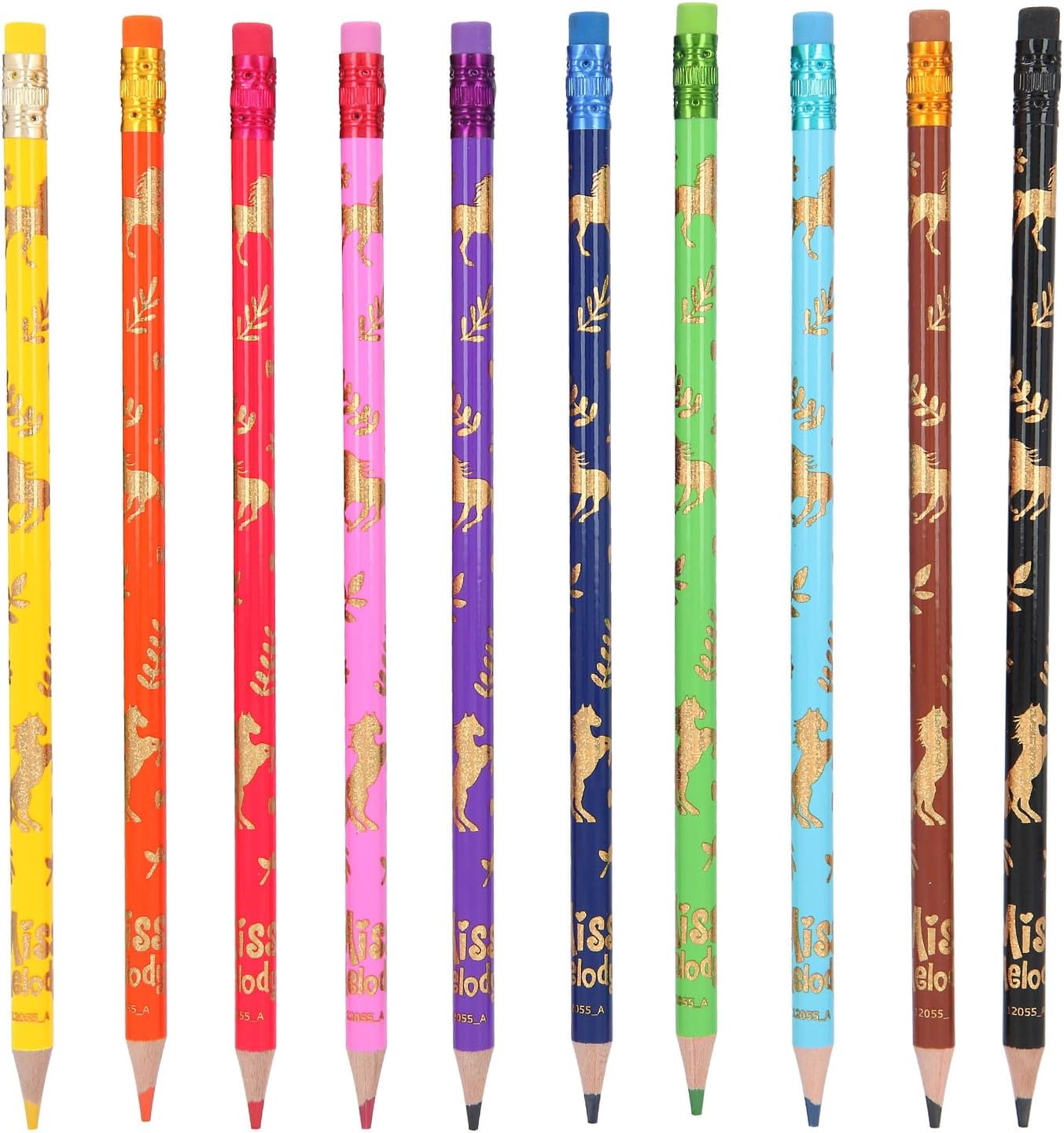 Crayons de Couleur Miss Melody - Lot de 10 – Image 2