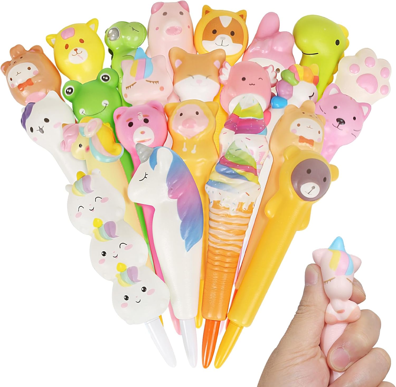 24 Stylos Gel Anti-stress – Cadeaux Anniversaire Enfants – Image 8
