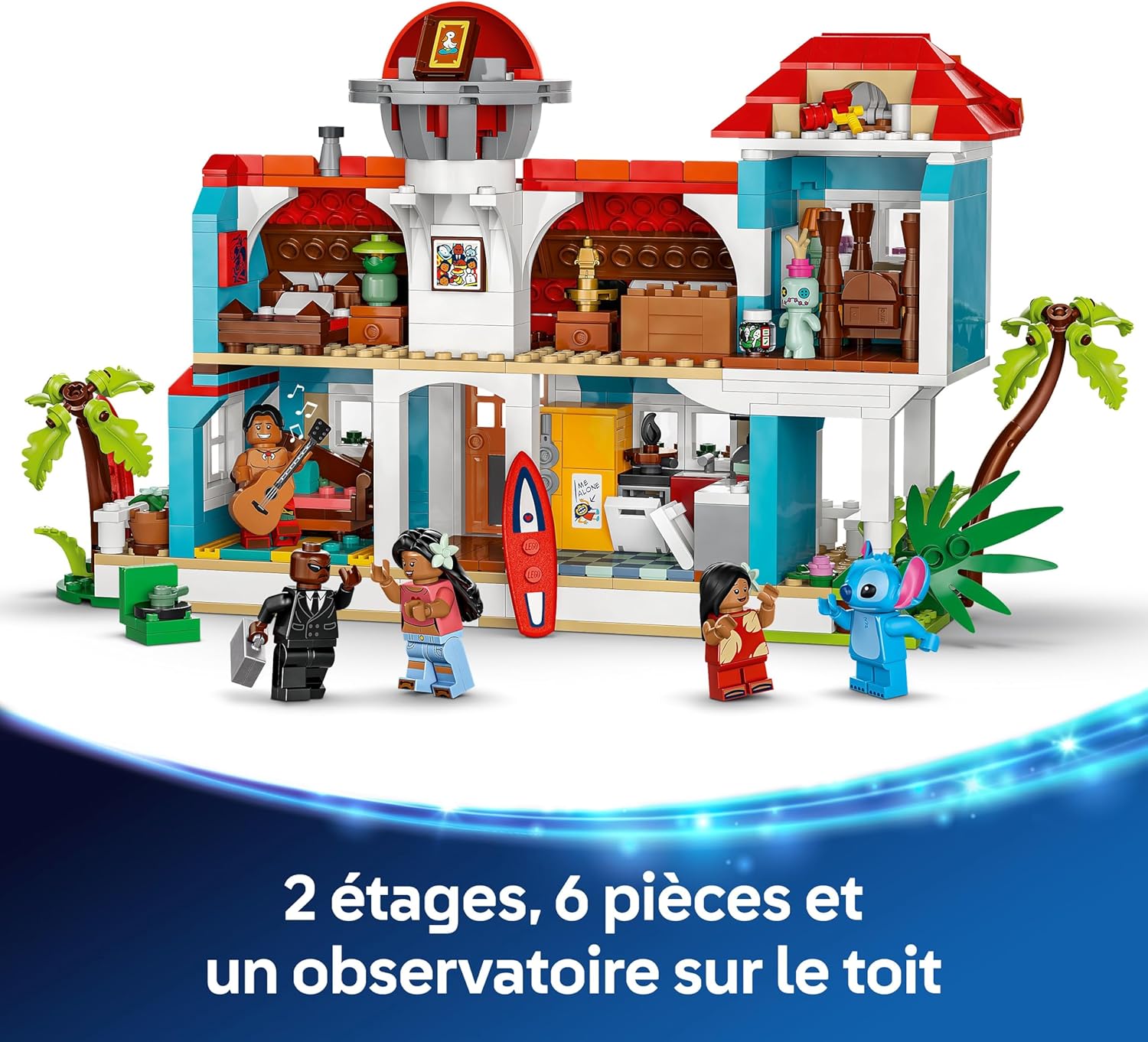 LEGO Disney : Maison de Lilo et Stitch avec 5 Minifigs – Image 3