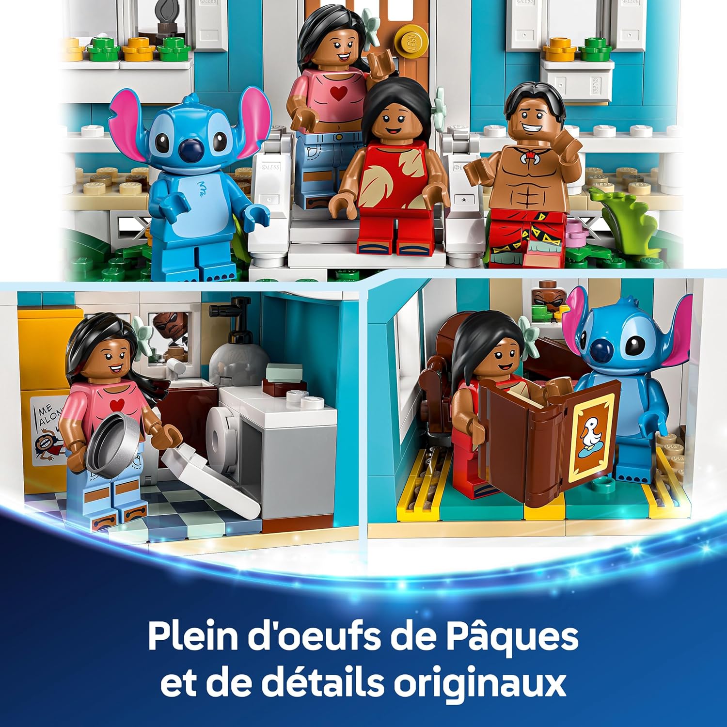 LEGO Disney : Maison de Lilo et Stitch avec 5 Minifigs – Image 5