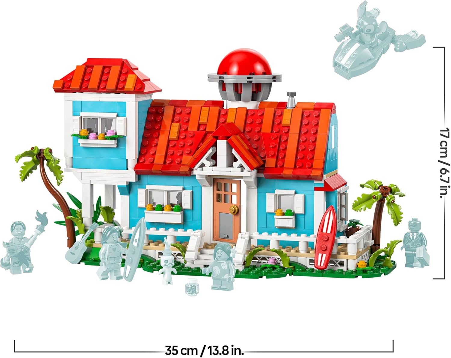 LEGO Disney : Maison de Lilo et Stitch avec 5 Minifigs – Image 9