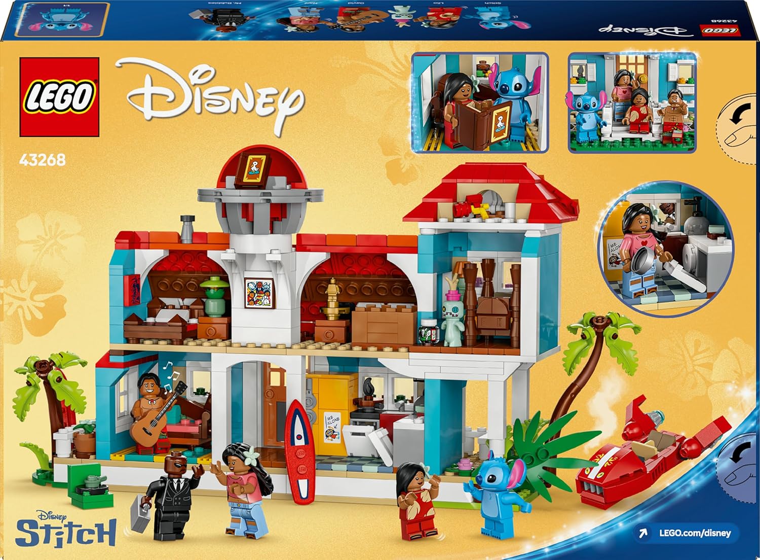 LEGO Disney : Maison de Lilo et Stitch avec 5 Minifigs – Image 12