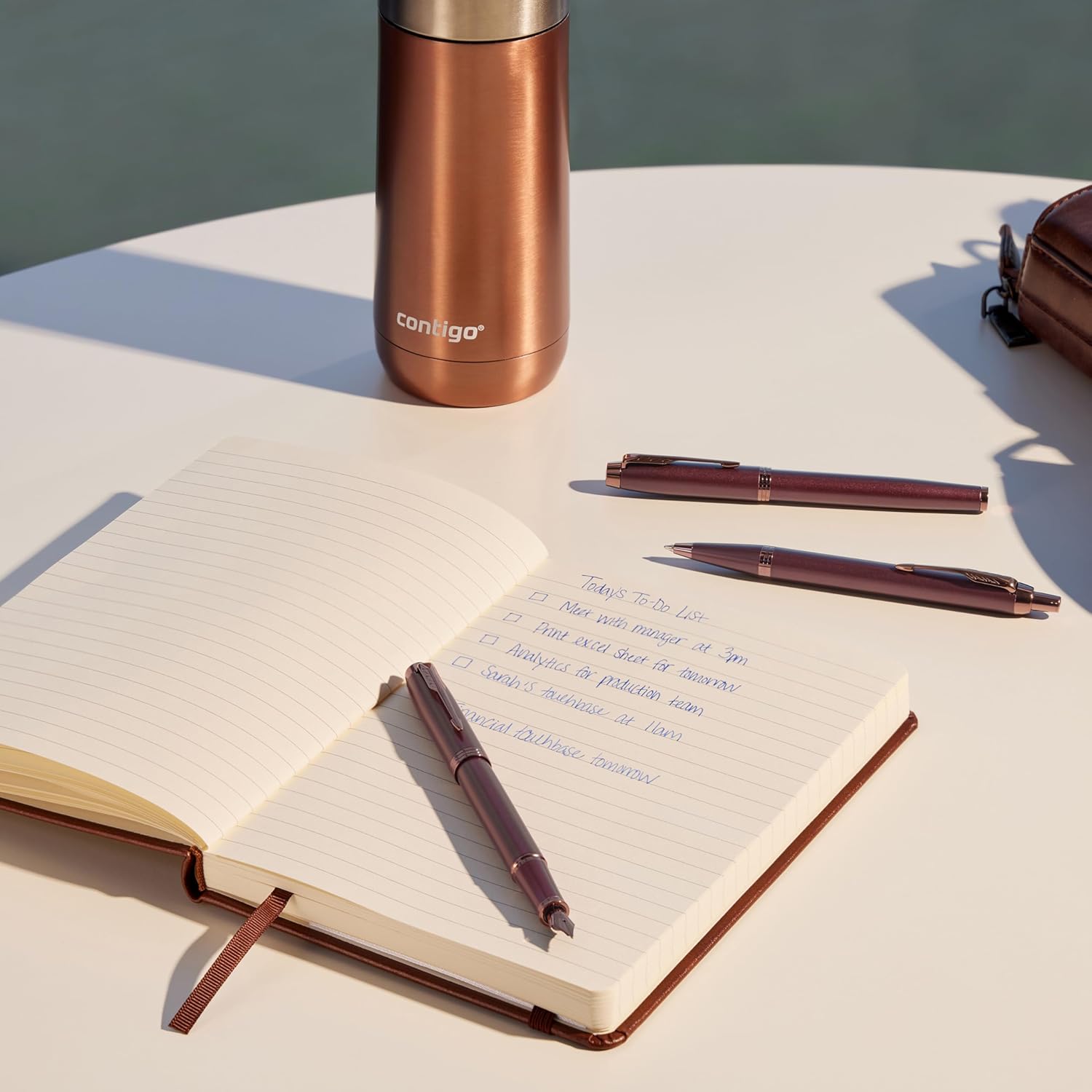 Parker IM Monochrome Stylo Bille Bordeaux - Coffret Cadeau – Image 8