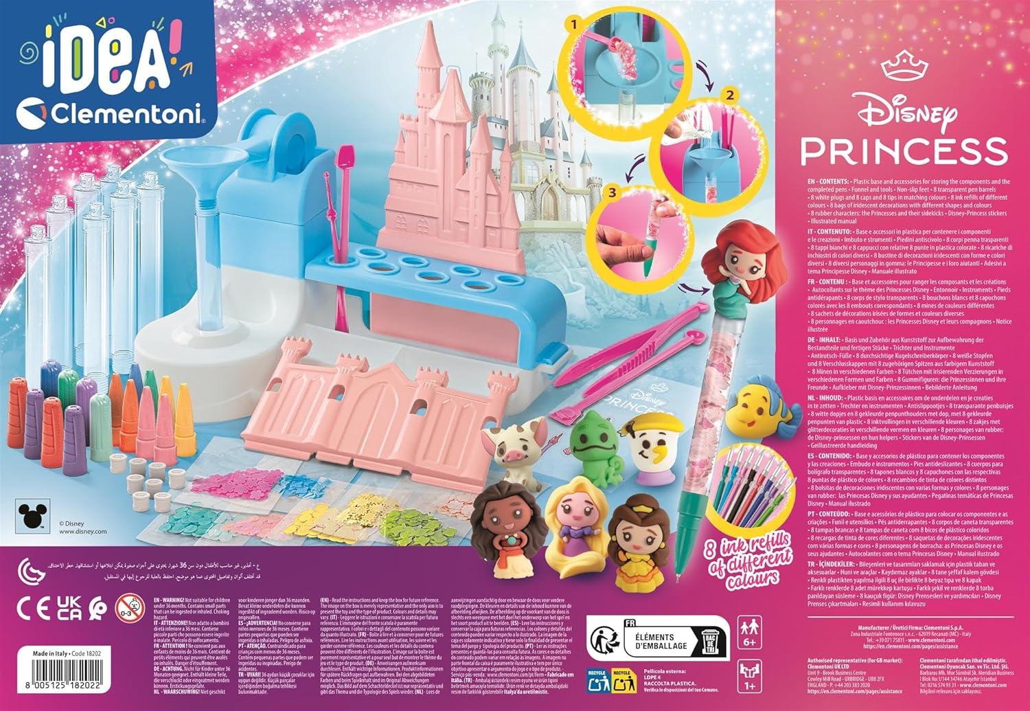 Stylos Princesses DIY à Personnaliser - 8 Stylos Disney – Image 3