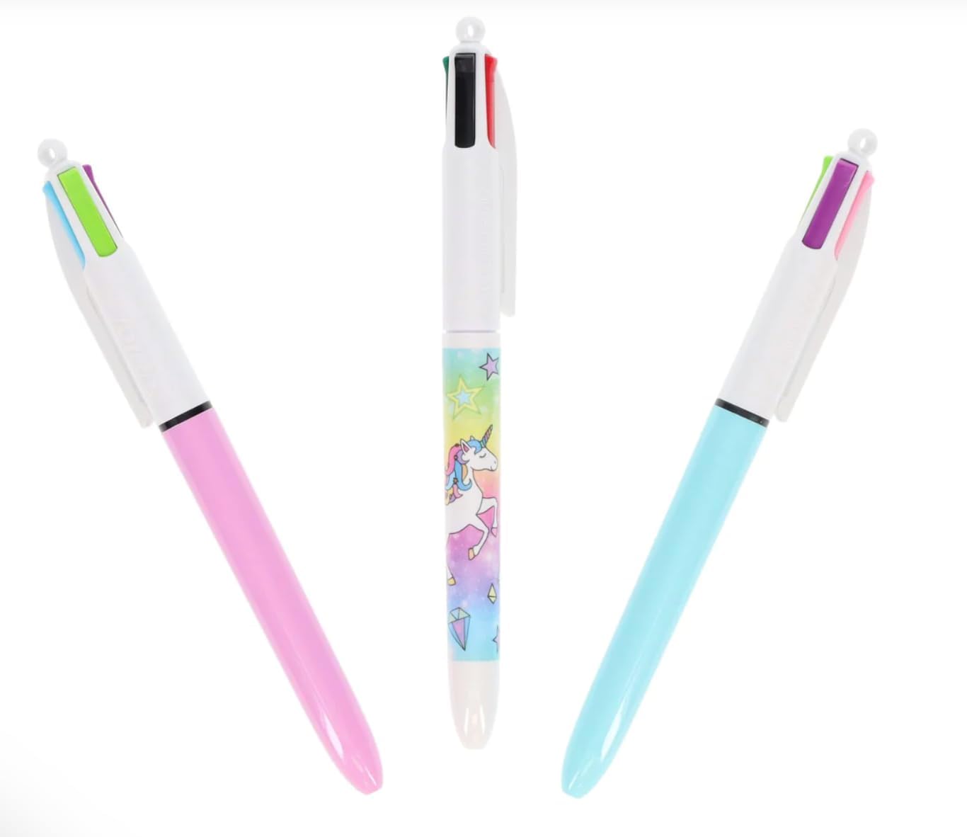 Stylos à bille licorne - Lot de 3 couleurs – Image 2