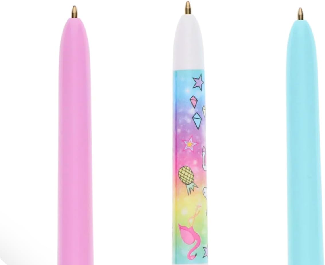Stylos à bille licorne - Lot de 3 couleurs – Image 3