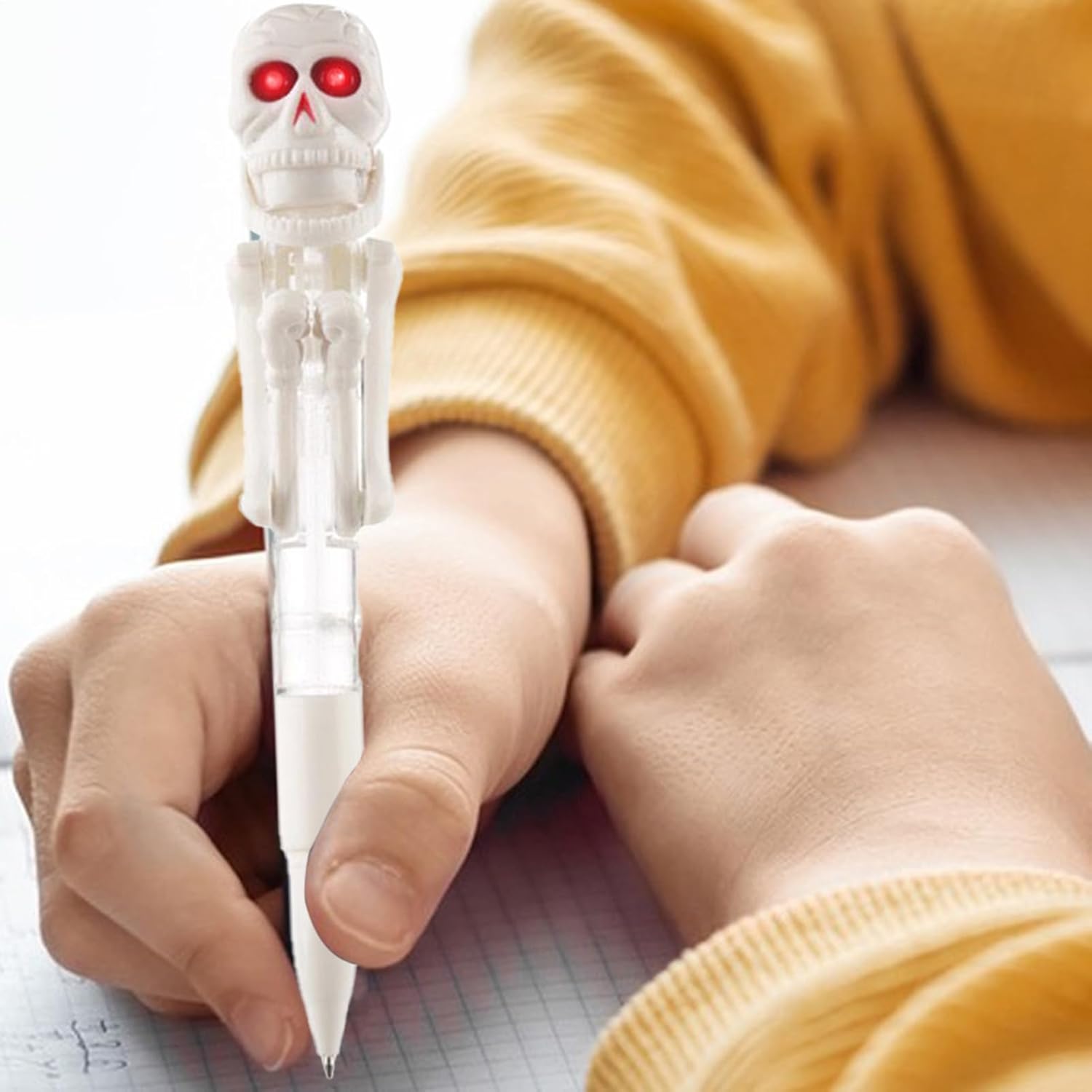 Stylo Boxeur Squelette LED - Cadeau Amusant Enfant – Image 3
