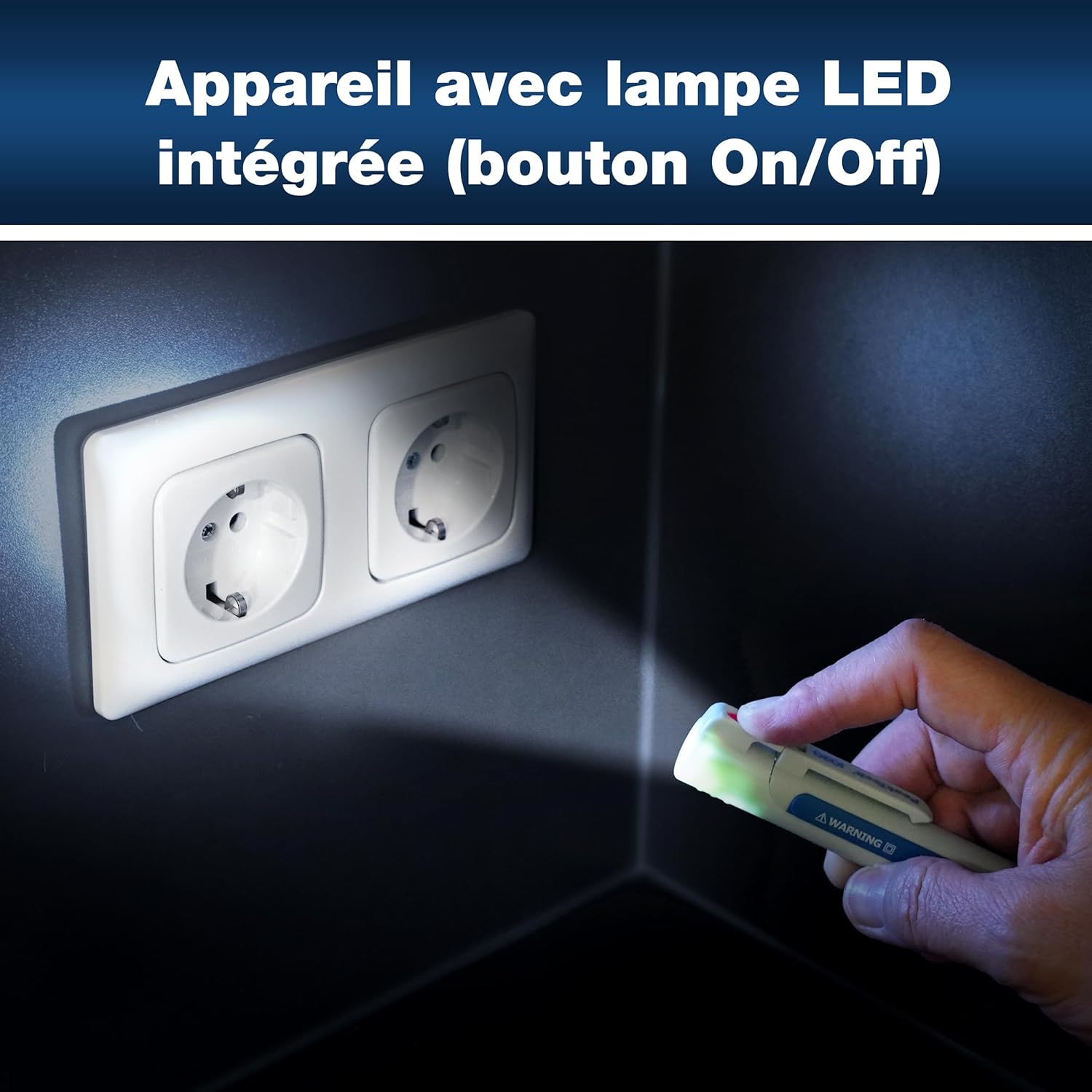 Détecteur Tension AC Sans Contact Peak Tech P 1030 – Image 6
