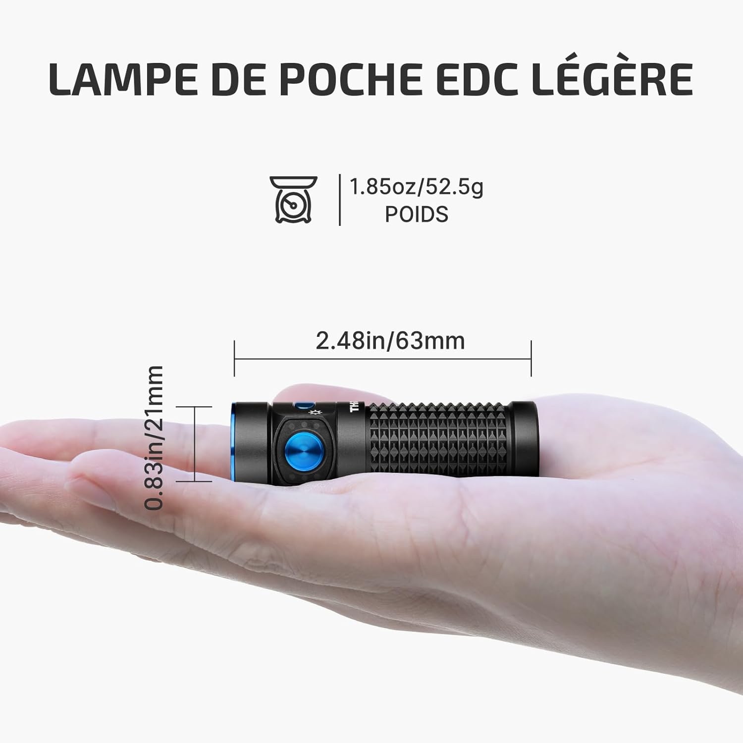 OLIGHT Baton 4 : Lampe Poche LED 1300 Lm – Image 5