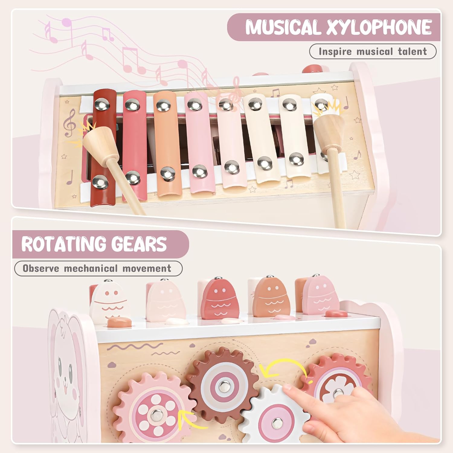 Joyreal 4 en 1 : Xylophone et Jeux Éducatifs – Image 3