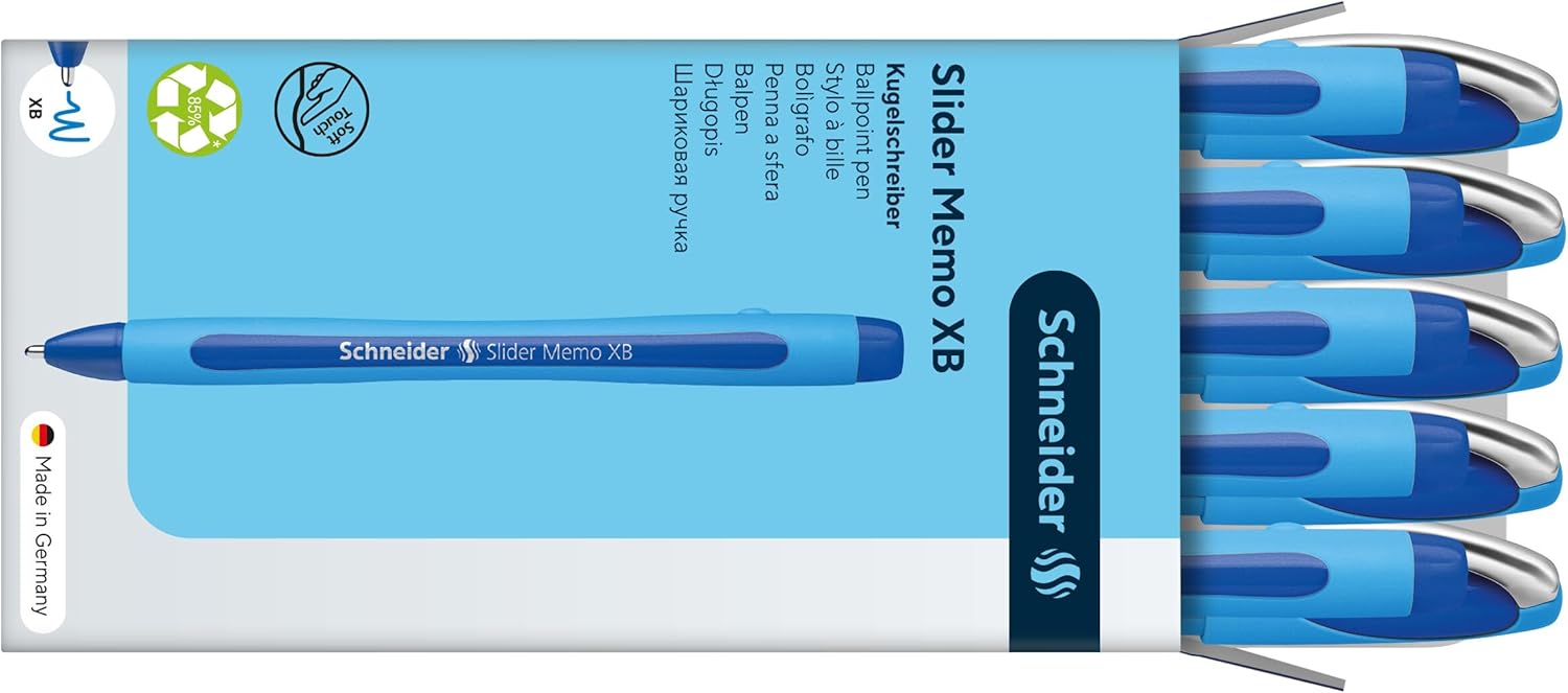 Stylo Bille Schneider Slider Memo XB - Lot de 10 – Image 6