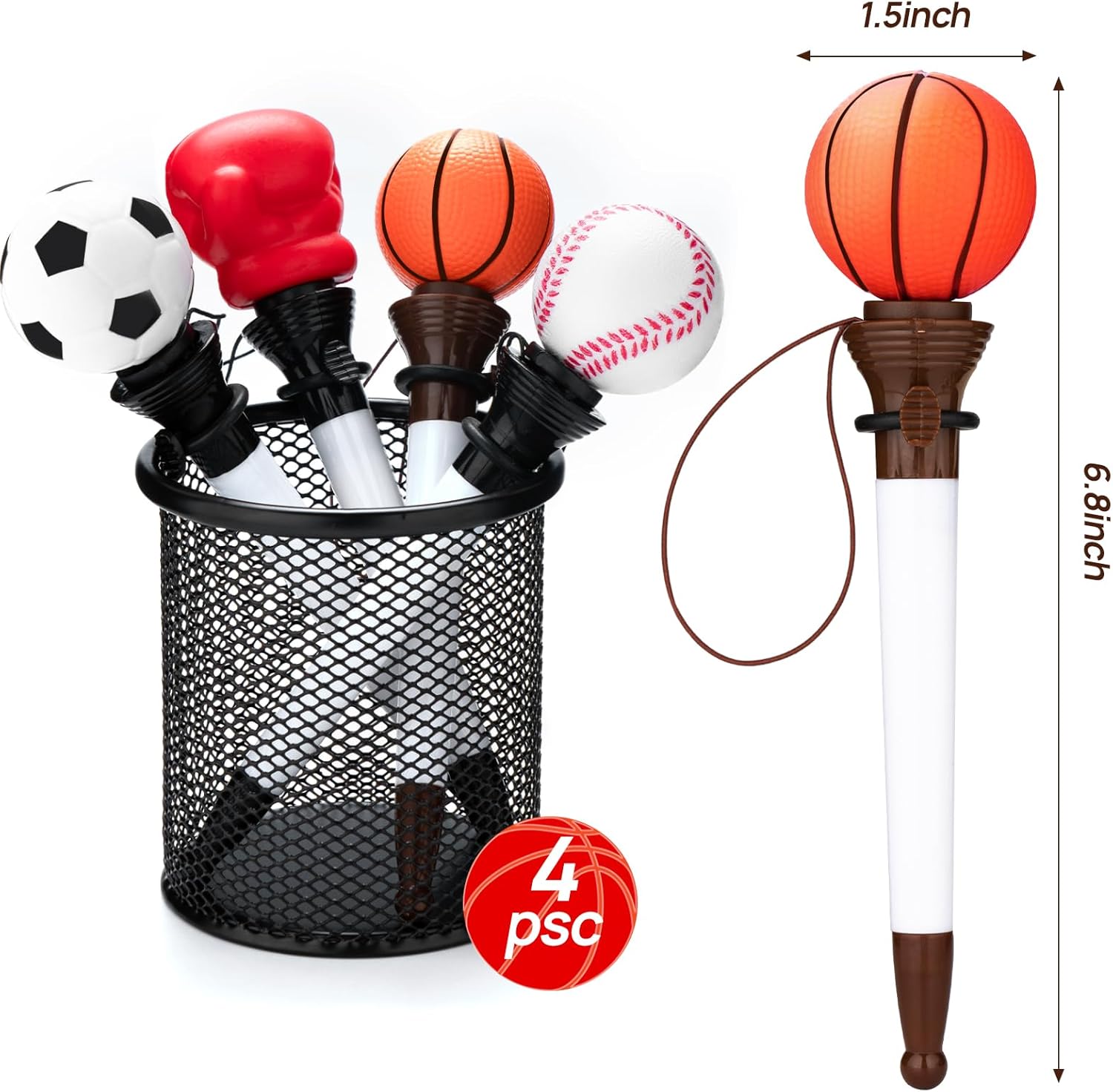 Stylos à bille amusants pour fans de sport – Image 2