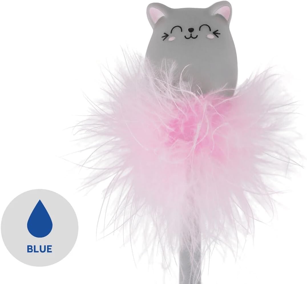 Stylo à bille lumineux Kitty - Encre bleue 0,7 mm – Image 4