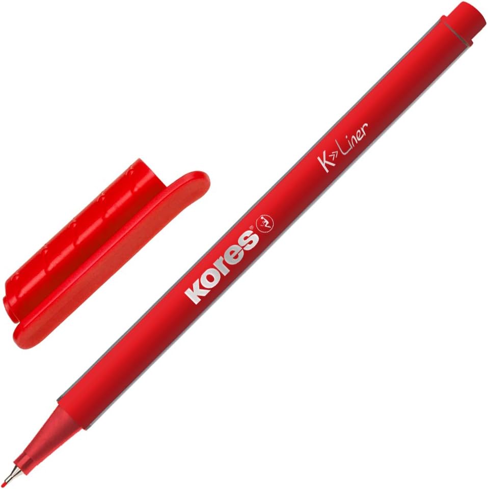 Kores K-Liner : Feutres Fins Ergonomiques 4 Couleurs – Image 3