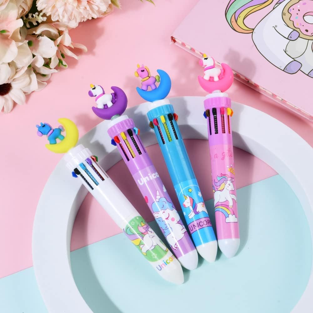Stylos à Bille Roulante Multicolores - 4pcs – Image 8
