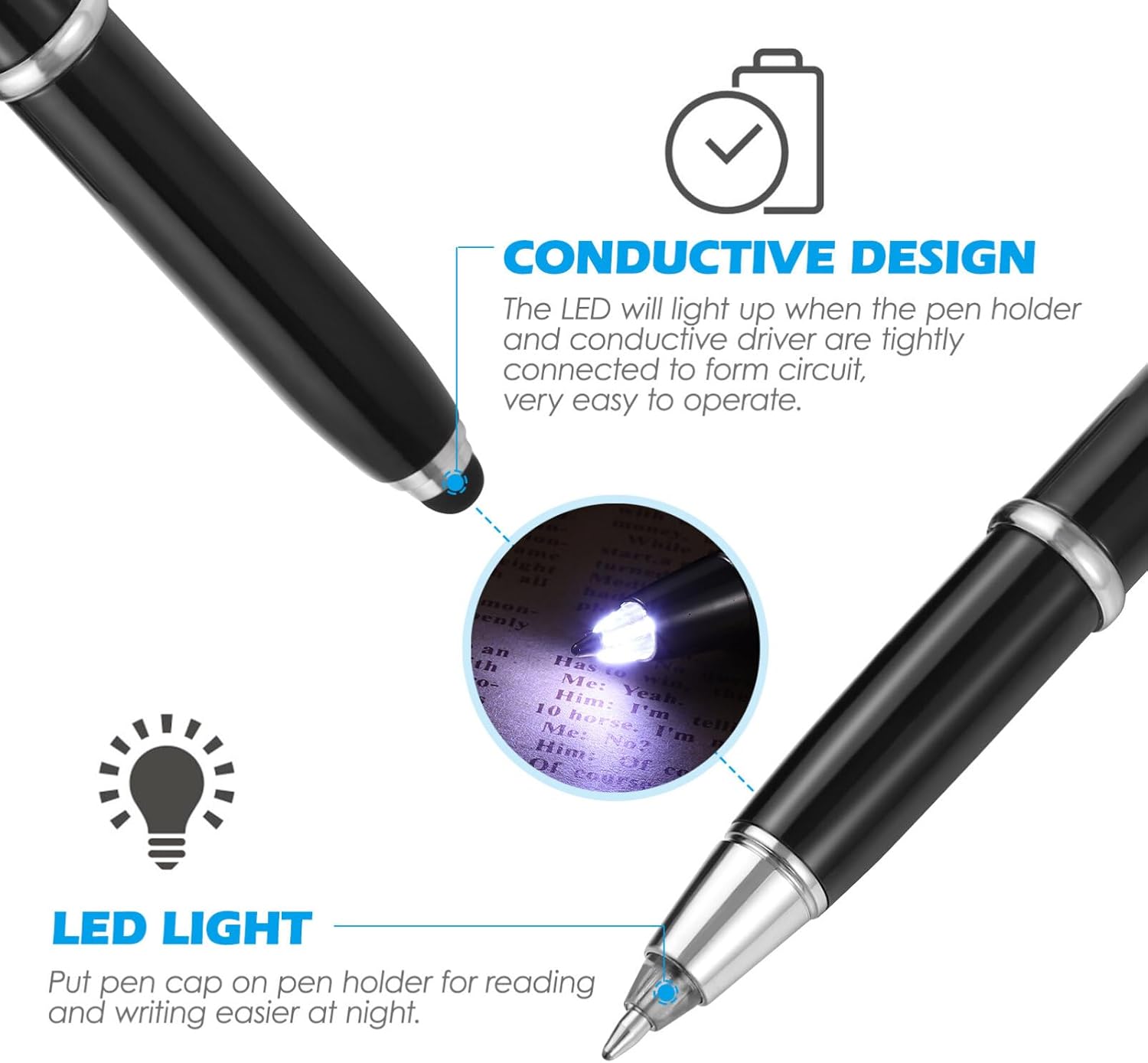 Stylos LED Créatifs - Lot de 2 – Image 7