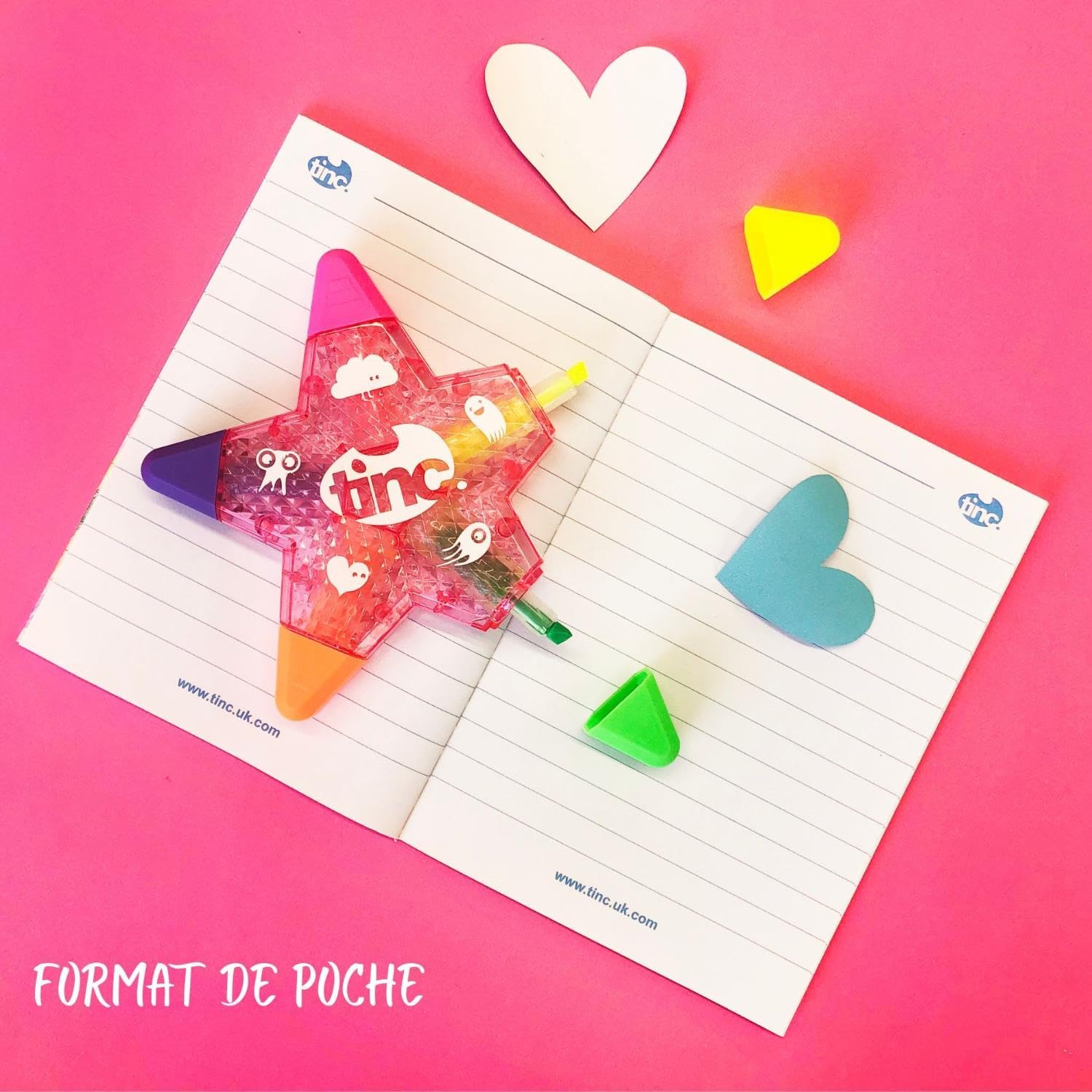 Surligneurs Étoiles Multicolores - Pratiques & Fun – Image 3