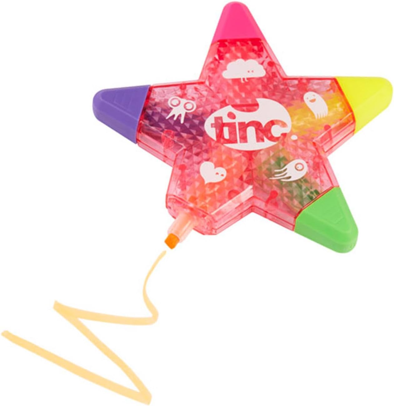 Surligneurs Étoiles Multicolores - Pratiques & Fun – Image 5