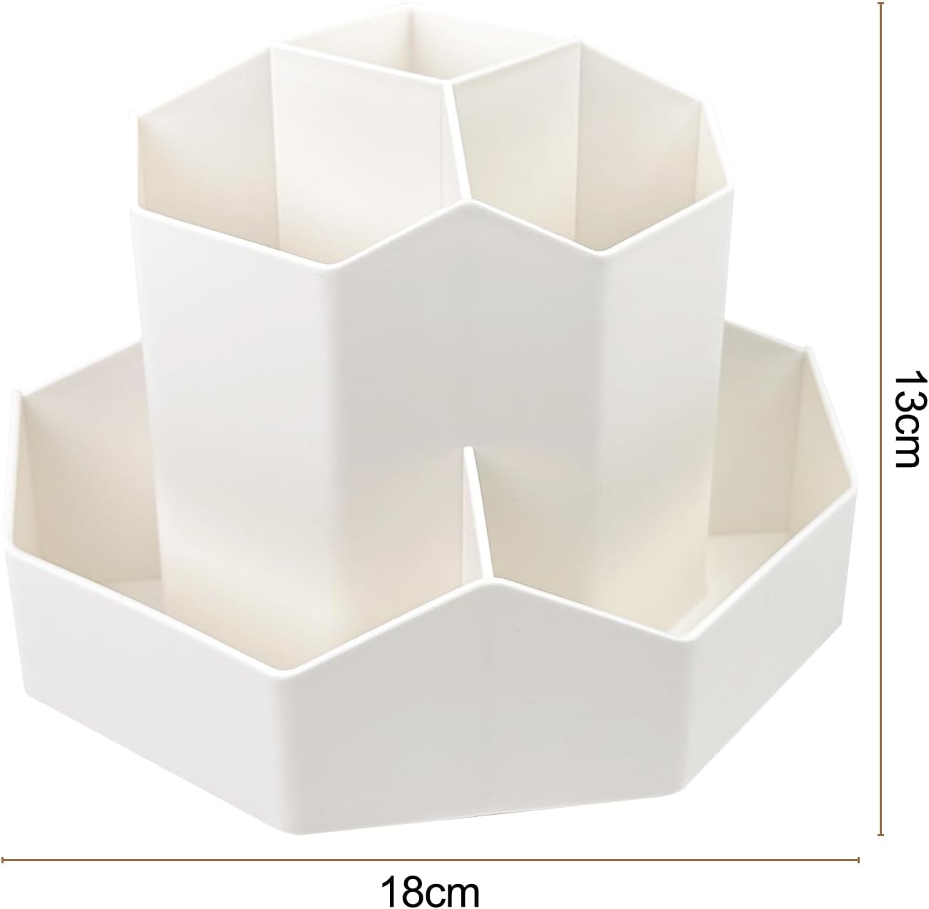 Pot à Crayon Rotatif 360° avec 9 Compartiments – Image 2