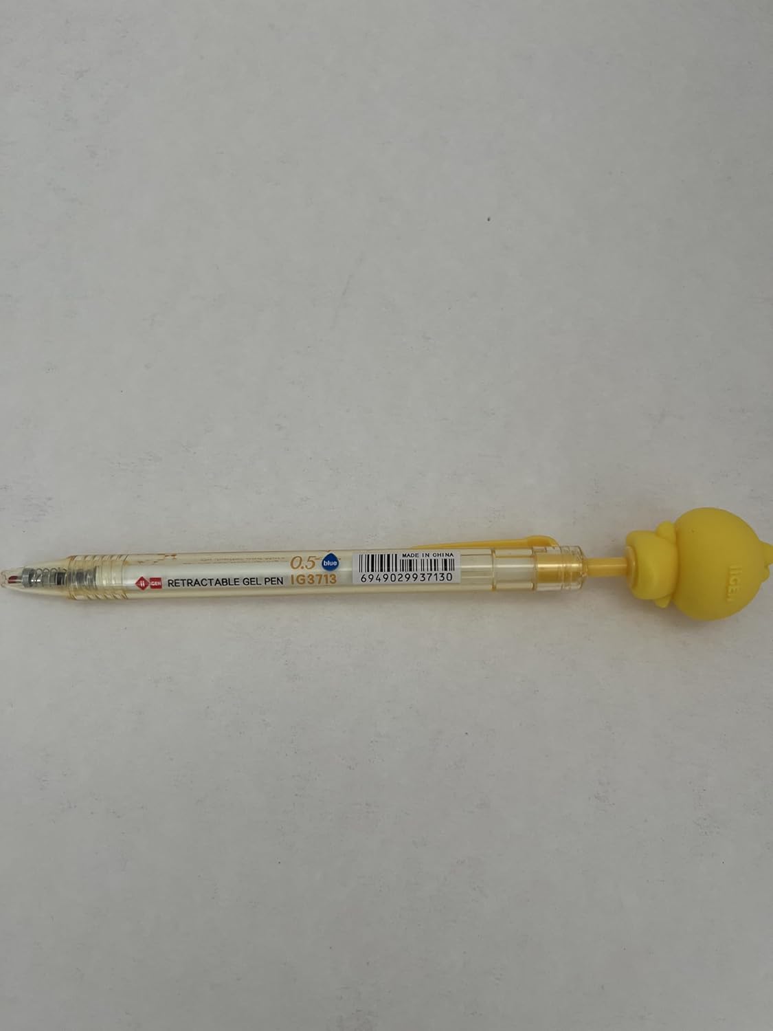 Stylo Gel Kawaii 3D Poussin Rétractable – Image 3