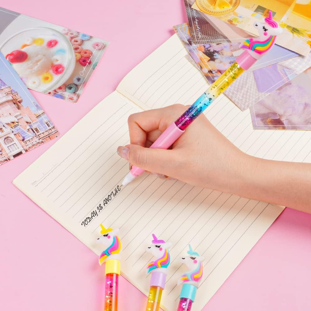 Stylo Licorne à Sable 4pcs - Kawaii – Image 4
