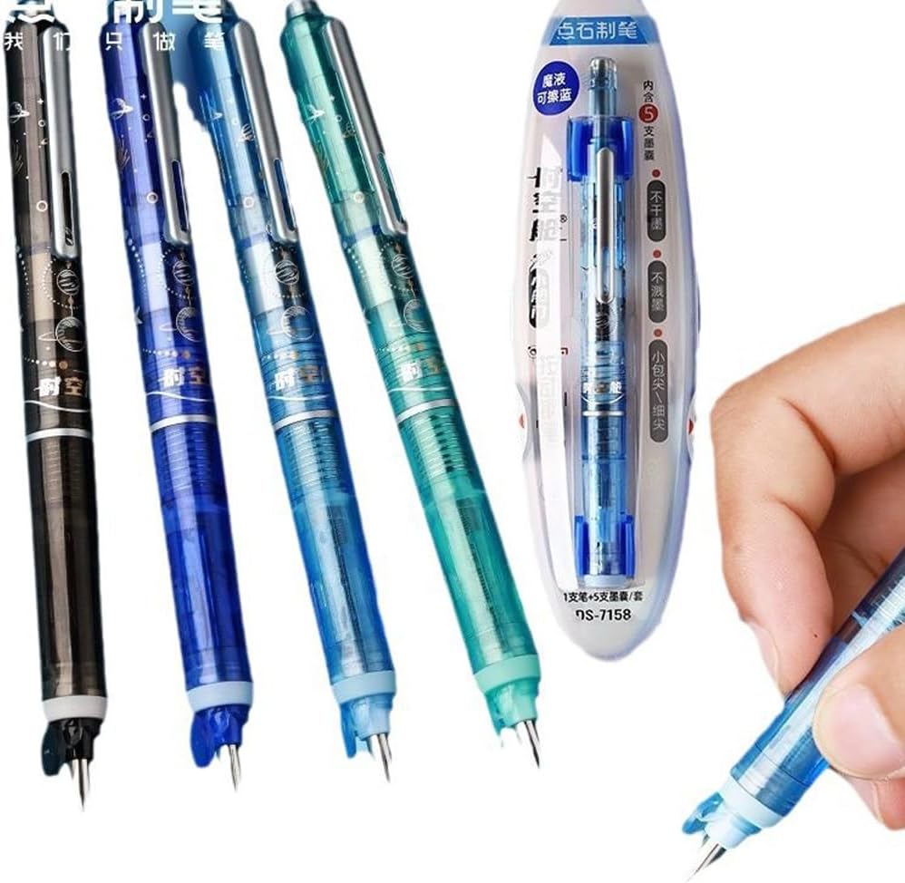 Stylos Plume Rétractables Writech Clictek - Set 1+5 – Image 9