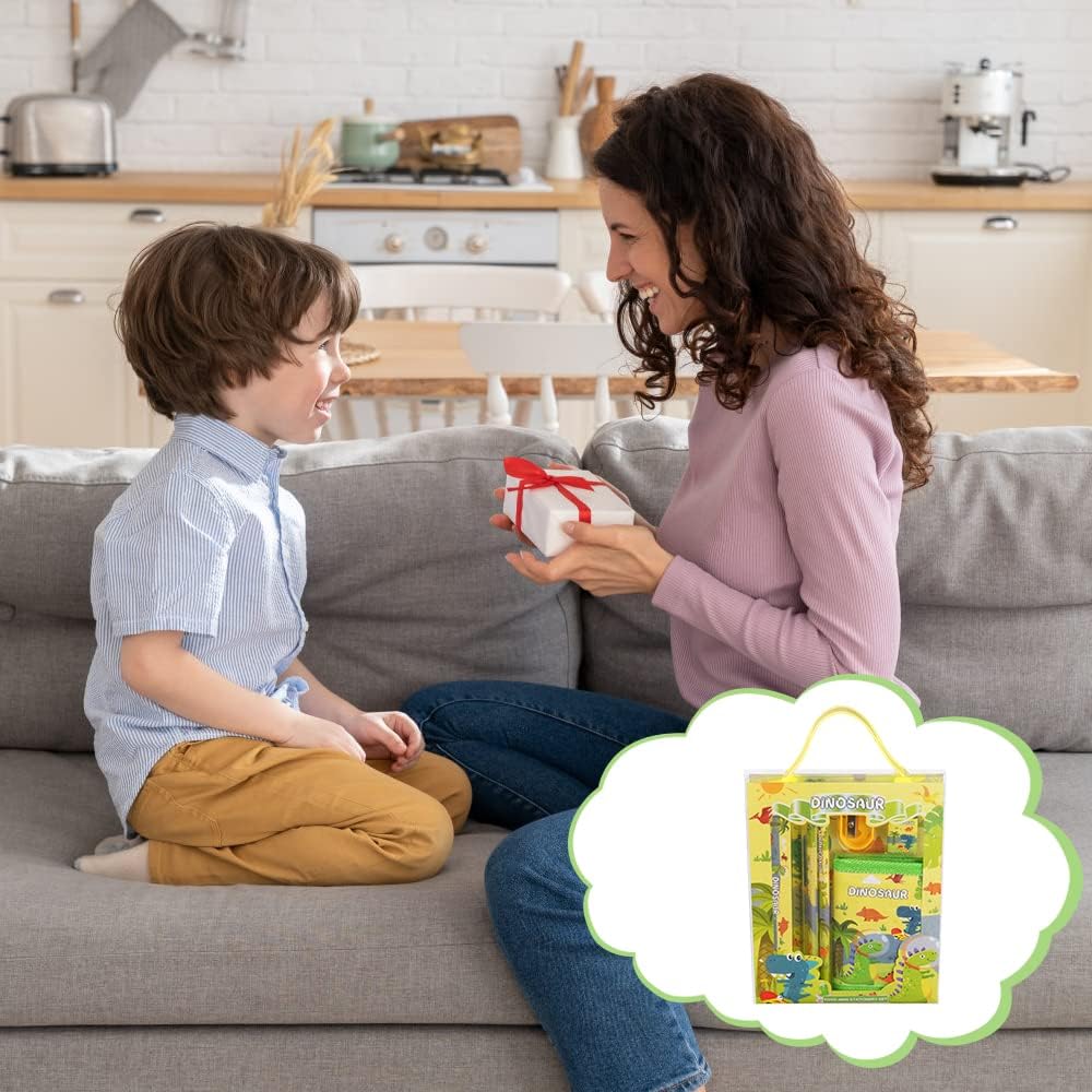 Ensemble Papeterie Dinosaure 6 pcs pour Enfants – Image 7
