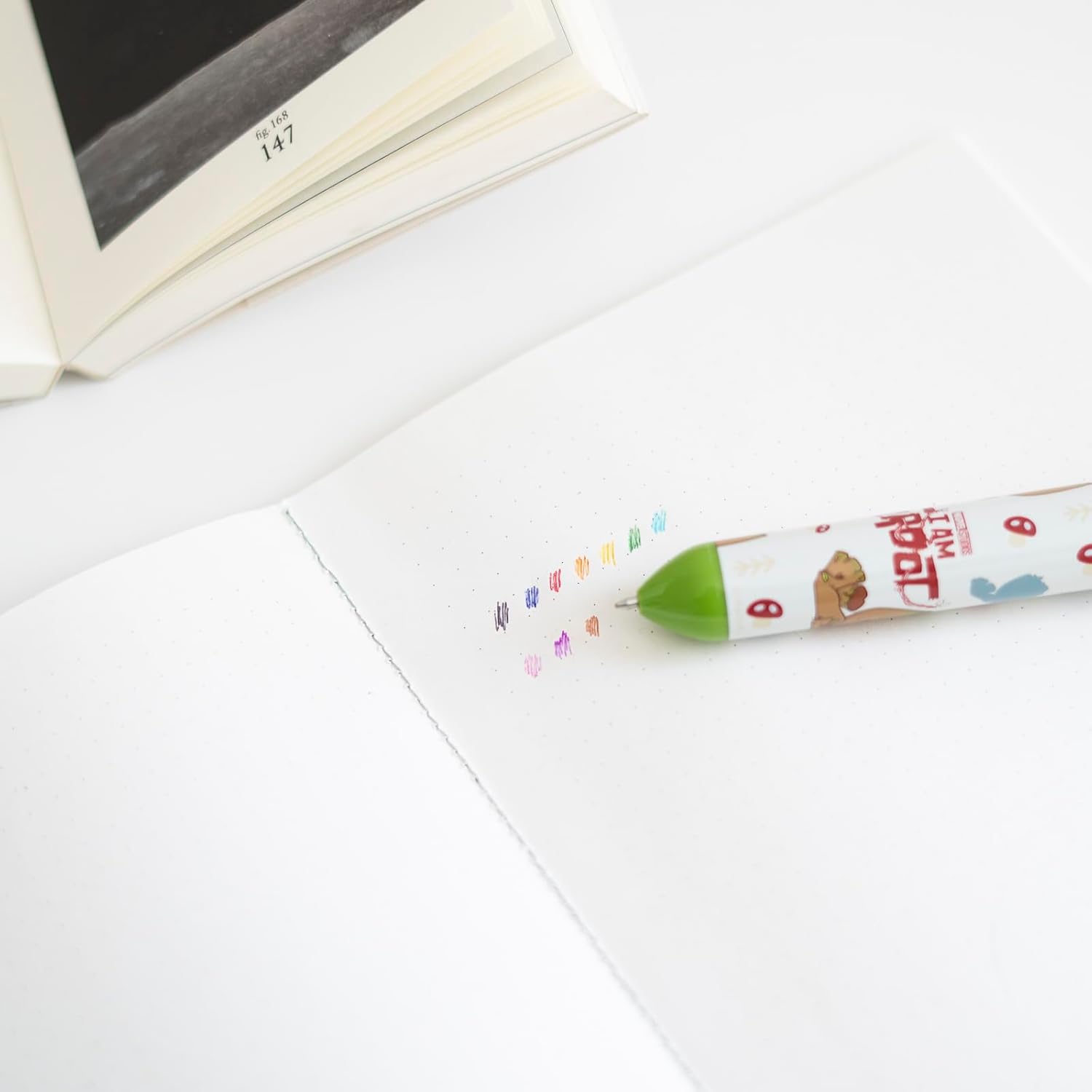 Stylo Groot 10 Couleurs Rétractable - Fournitures Scolaires – Image 7