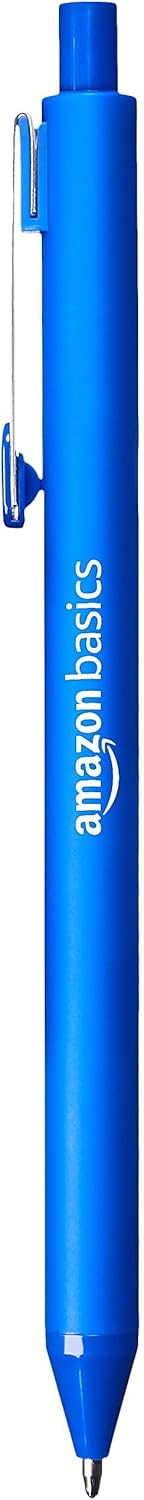 Lot de 12 Stylos-billes Rétractables Bleus – Image 4