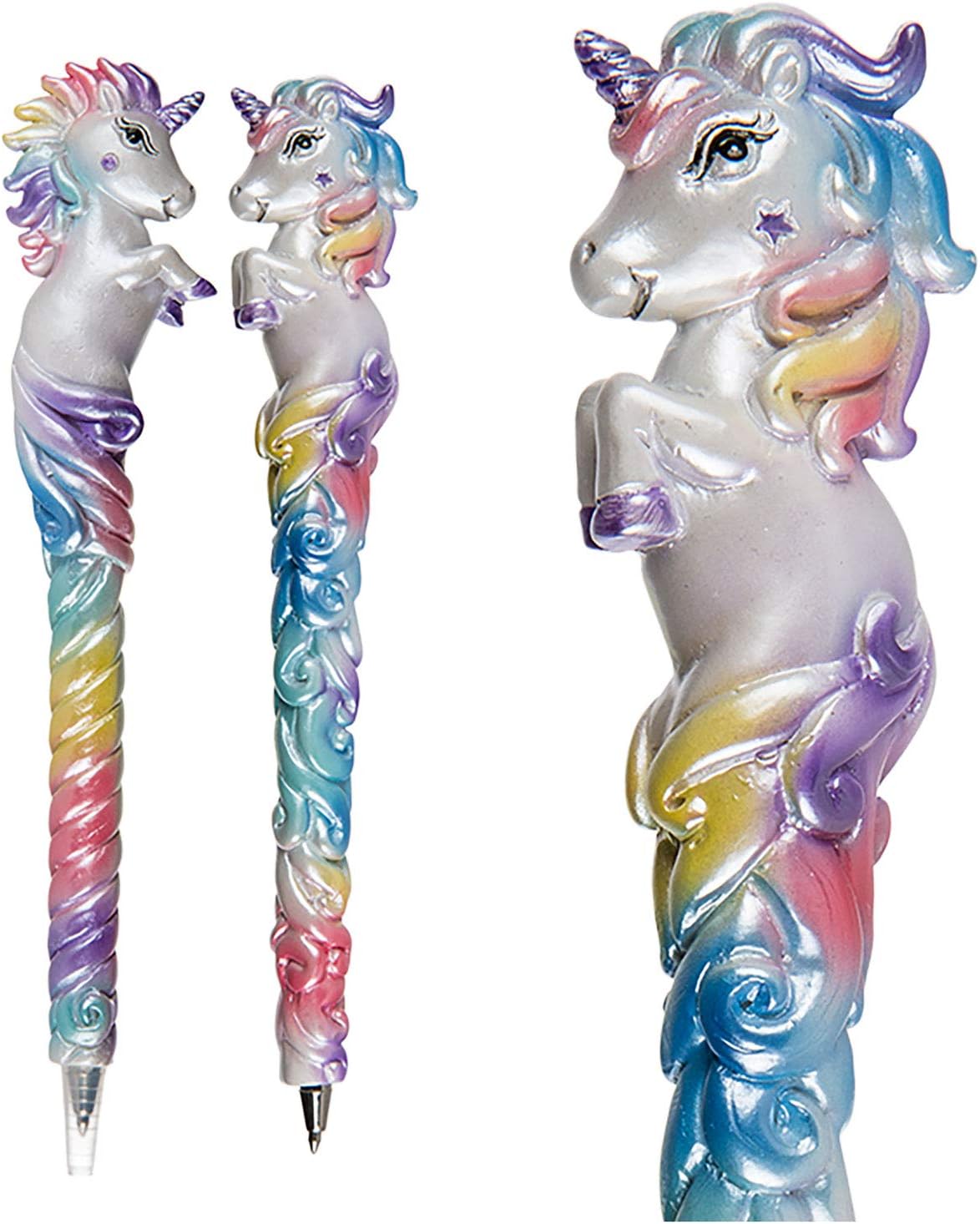 Stylo Licorne Multicolore 17 cm - OUT OF THE BLUE – Image 2