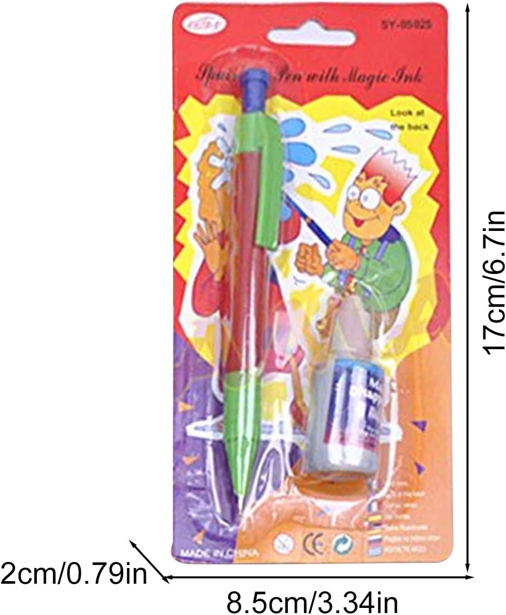 Stylo Blague Rétractable avec Pulvérisation d'Eau – Image 5