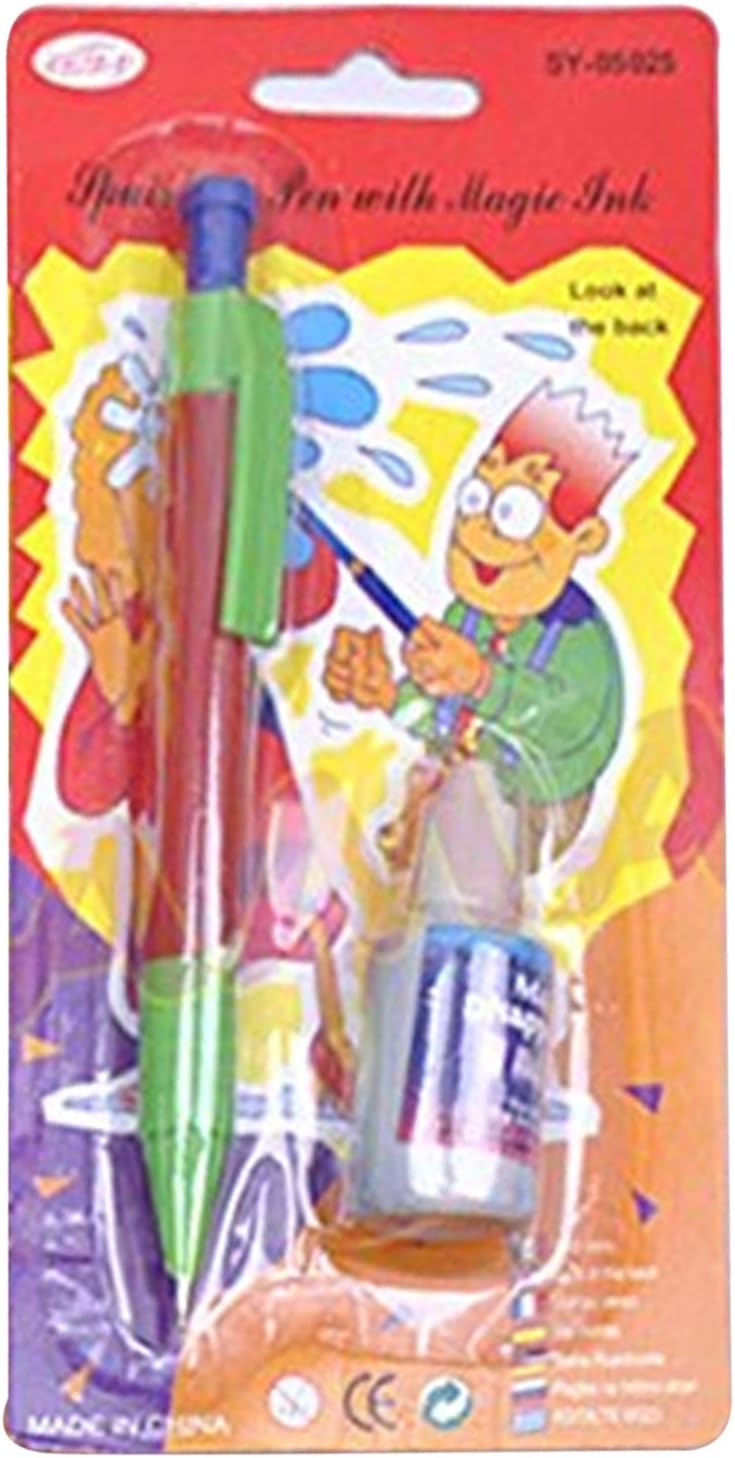 Stylo Blague Rétractable avec Pulvérisation d'Eau – Image 7