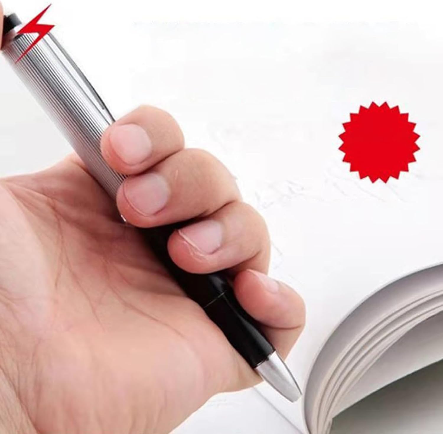 Stylo à Bille Électrique Prank Shock – Image 5