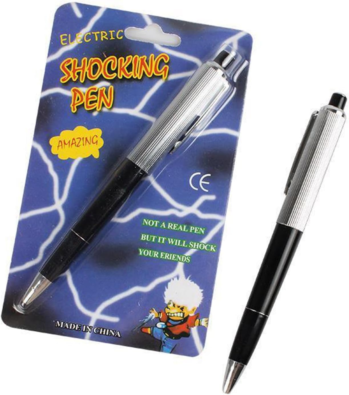 Stylo à Bille Électrique Prank Shock – Image 8