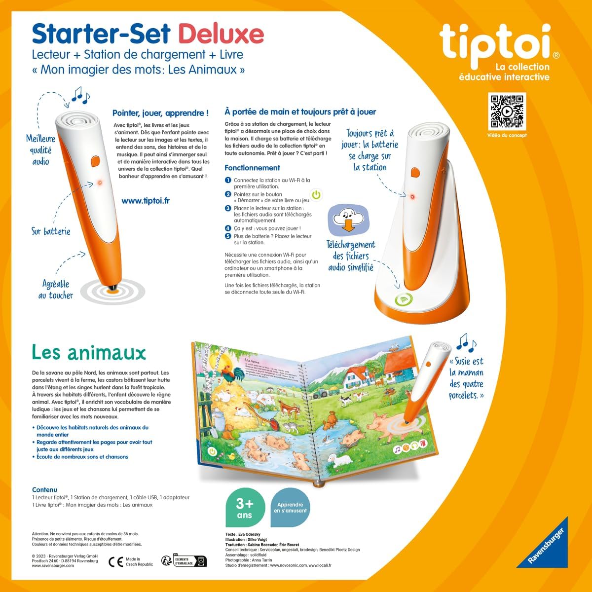 Ravensburger tiptoi® : Starter Set Deluxe Éducatif 3 Ans – Image 2