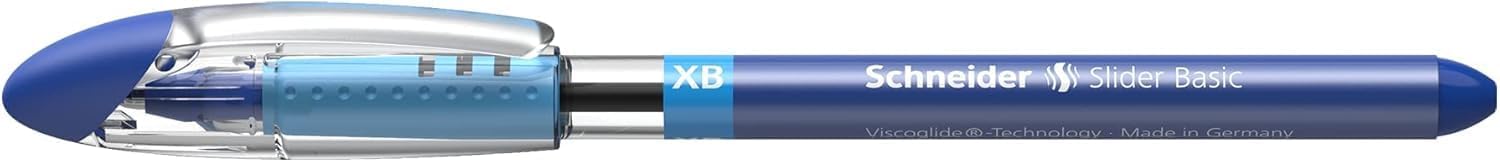 Lot de 10 Stylos à Bille Schneider XB Bleu – Image 7