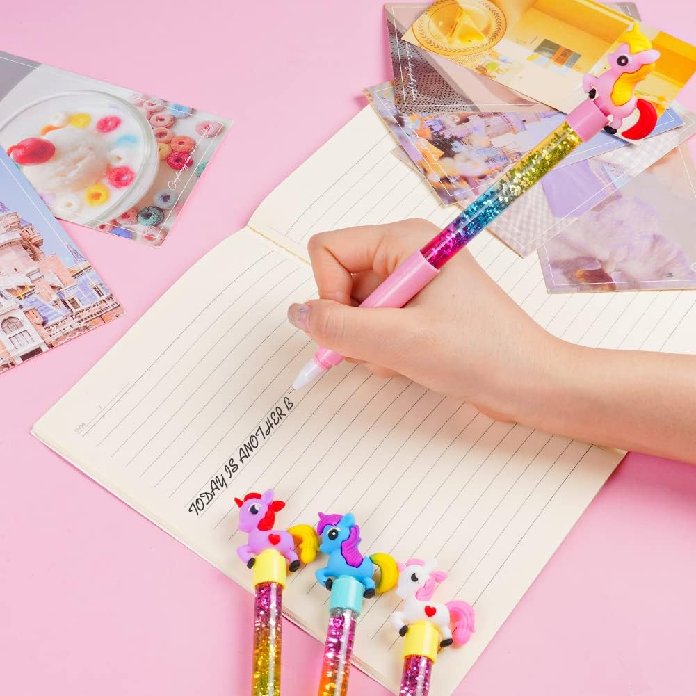 Stylo Licorne Kawaii - Set de 4 Pcs – Image 4