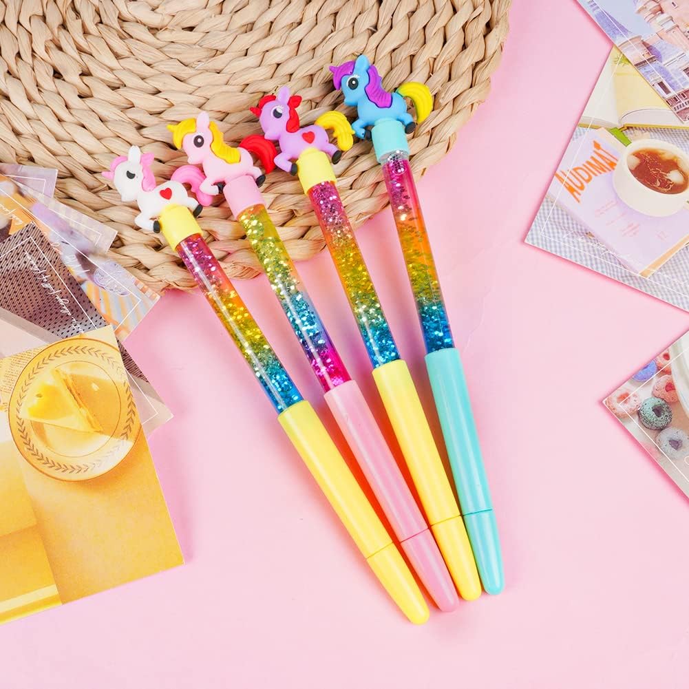 Stylo Licorne Kawaii - Set de 4 Pcs – Image 5