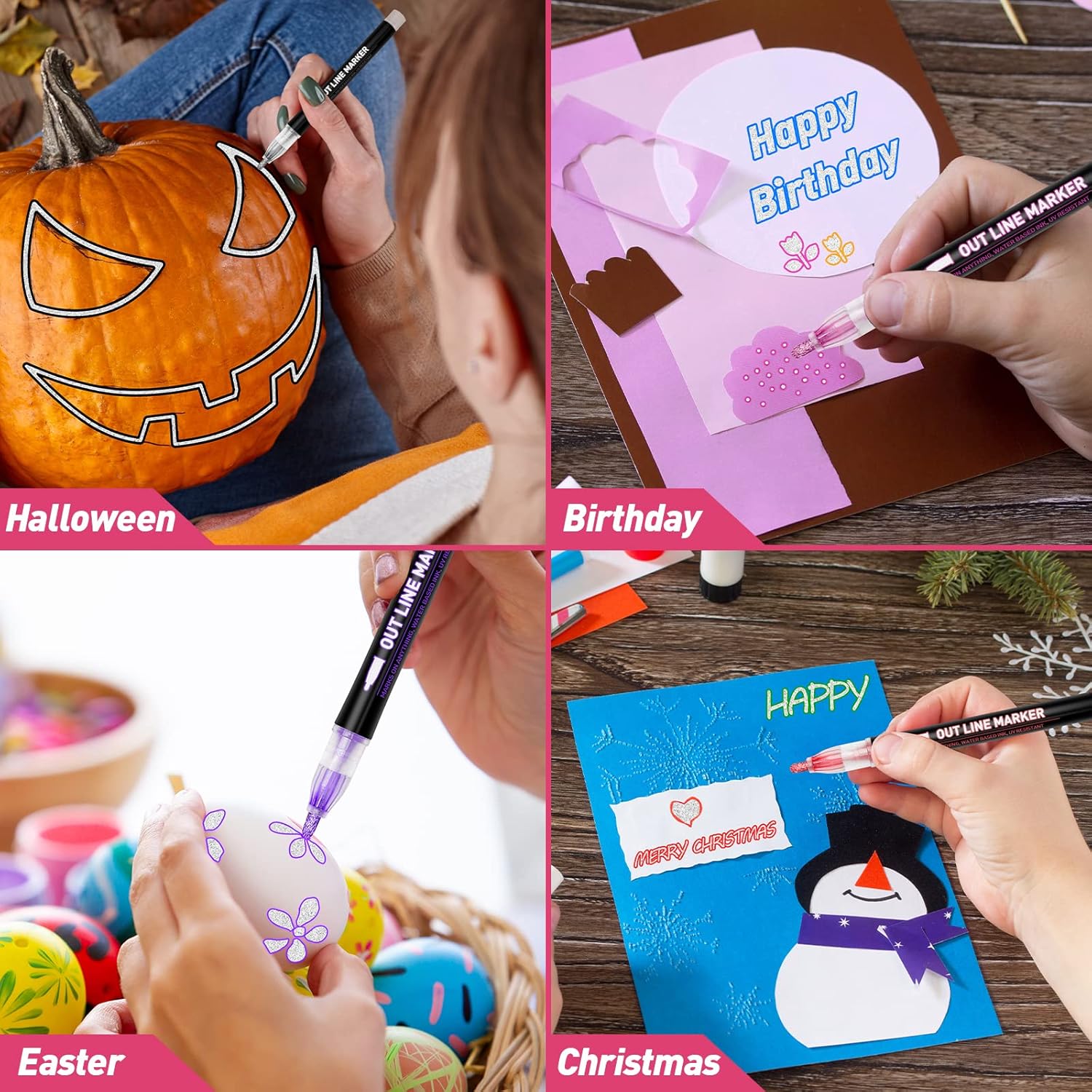 Jouet Paillettes Feutres Magiques pour Filles – Image 2